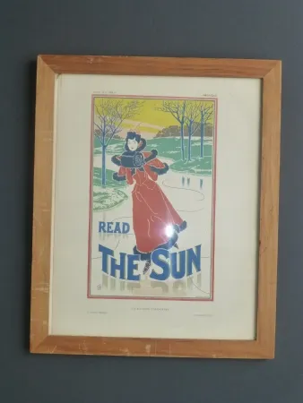 Lithografie Read - Read the sun