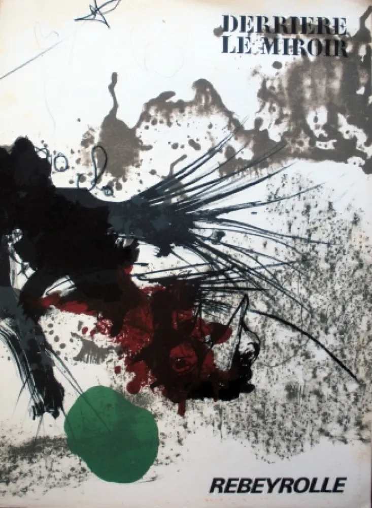 Geïllustreerd Boek Rebeyrolle - Derriere le Miroir n.177