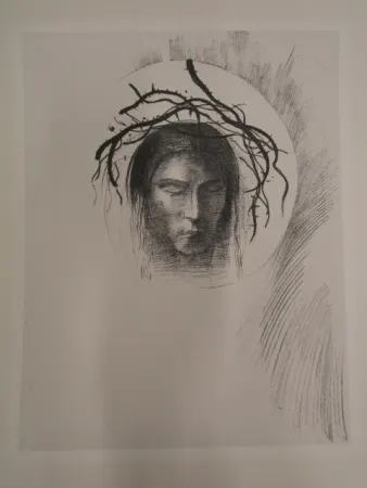 Lithografie Redon - Le jour enfin....