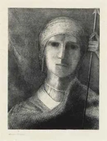 Lithografie Redon - Parsifal