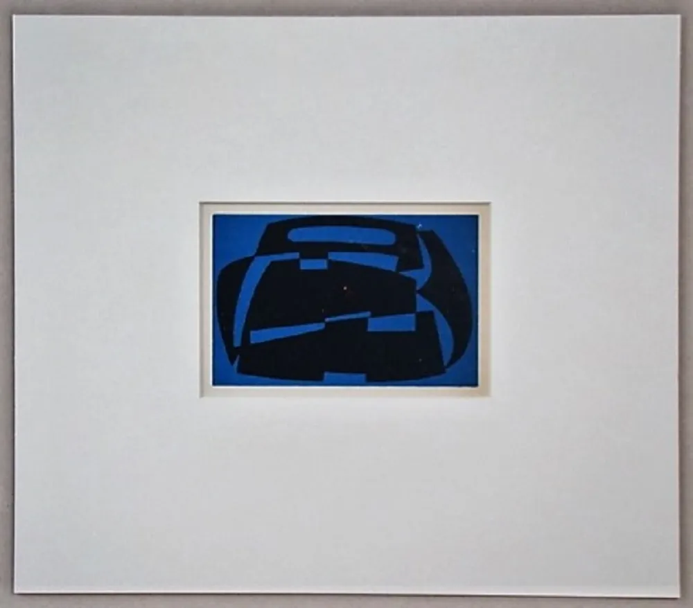 Houtsnede Reggiani - Composizione non figurativo