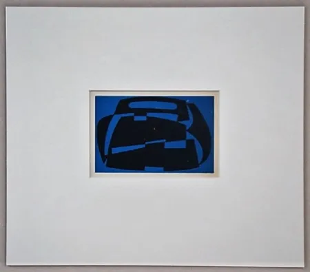 Houtsnede Reggiani - Composizione non figurativo