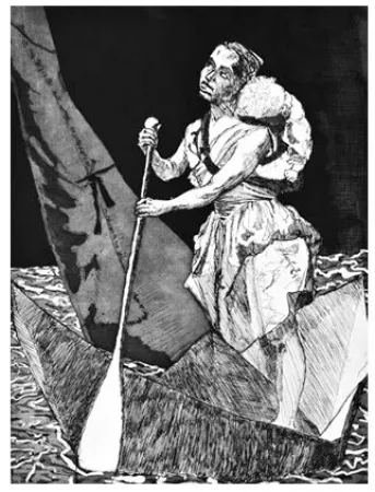 Ets En Aquatint Rego - Les Planches courbes