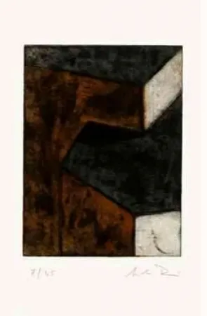 Ets Rein - Ohne Titel (braun, grün, hell) 