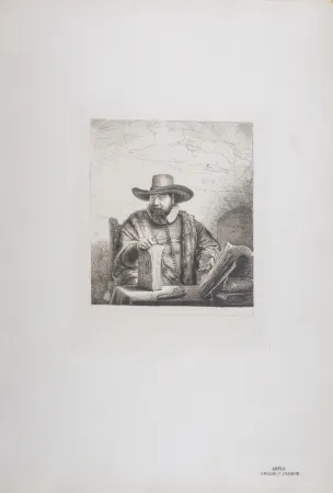 Heliogravure Rembrandt - Anslo