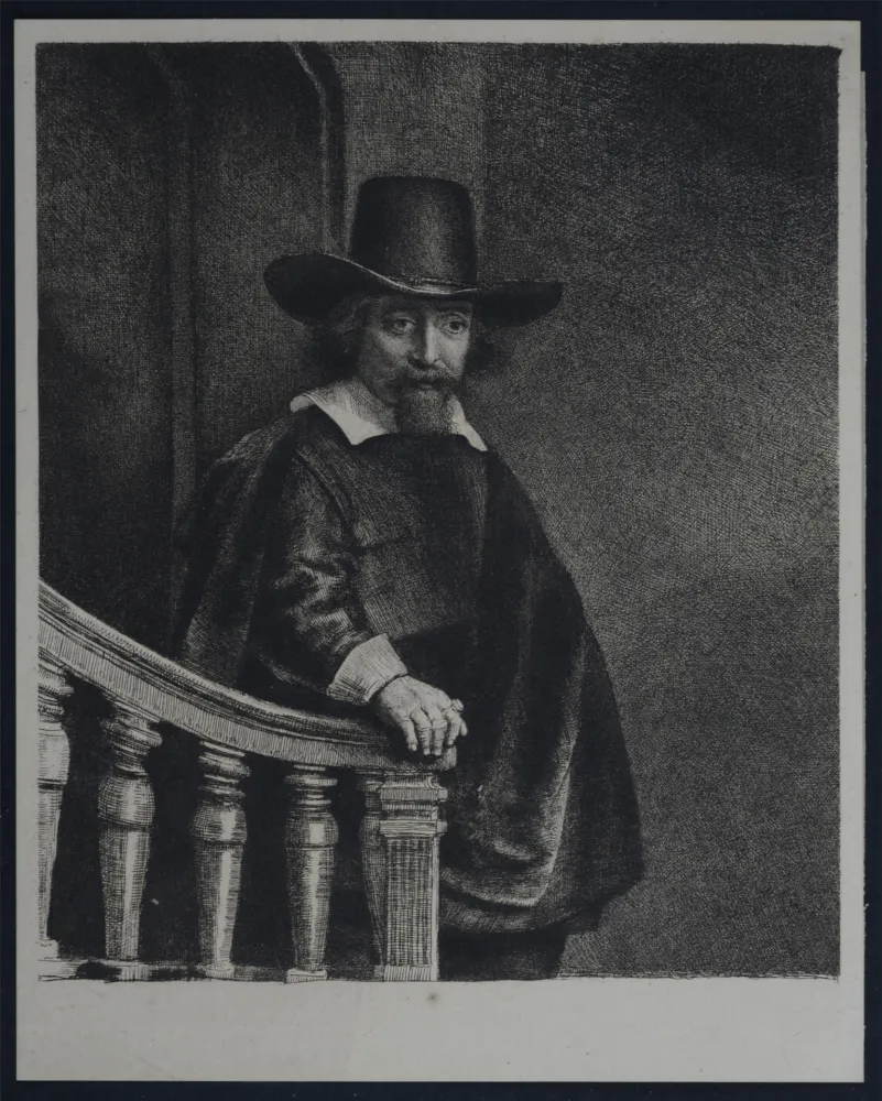 Heliogravure Rembrandt - La campagne du peseur d'or