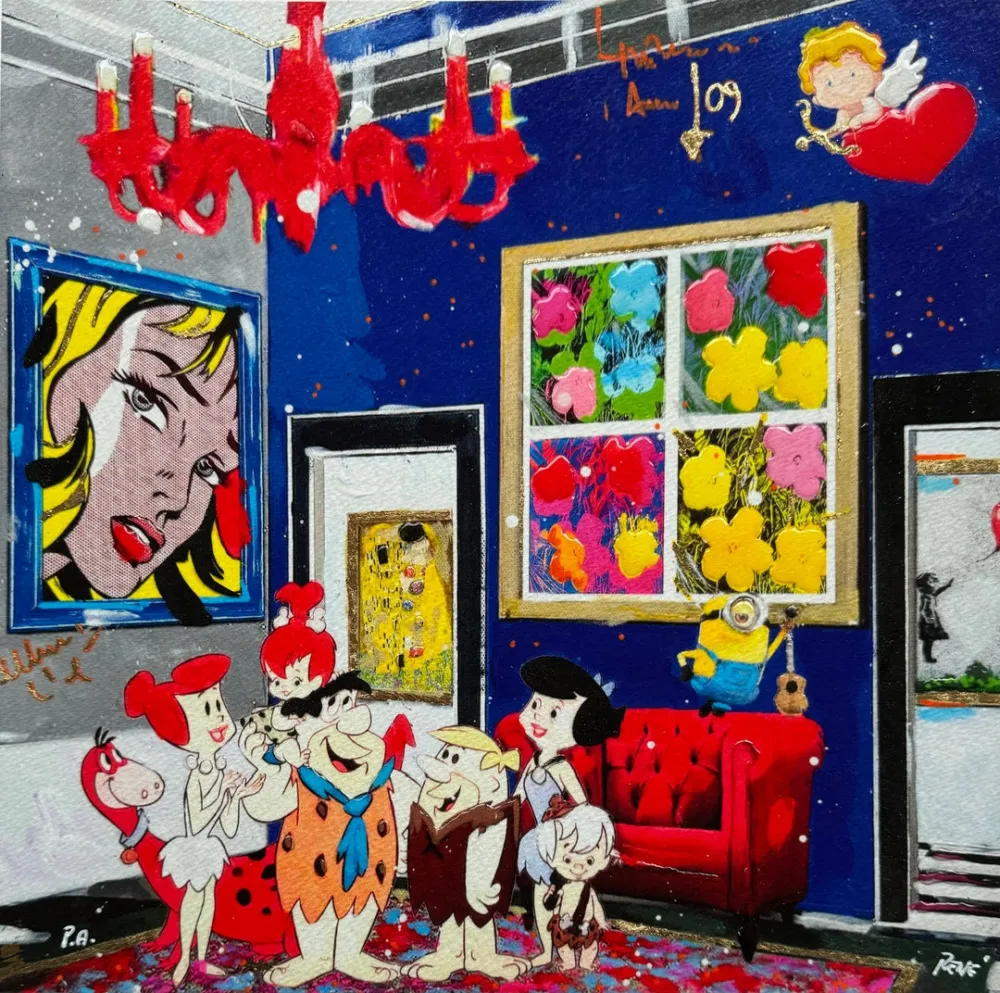 Zeefdruk Renè - Cupid, you did a good job!