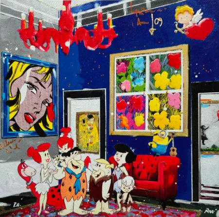 Zeefdruk Renè - Cupid, you did a good job!