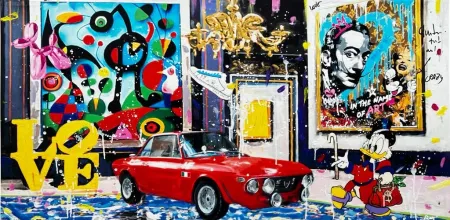 Zeefdruk Renè - Dream big 