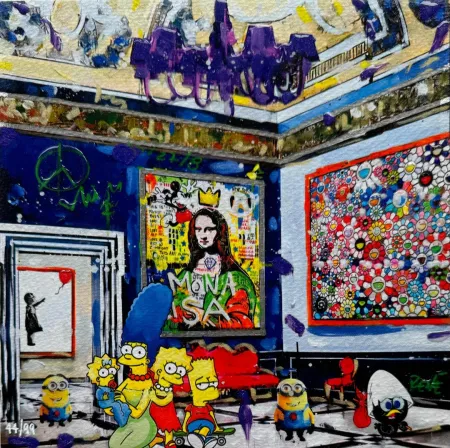 Zeefdruk Renè - Say cheese!