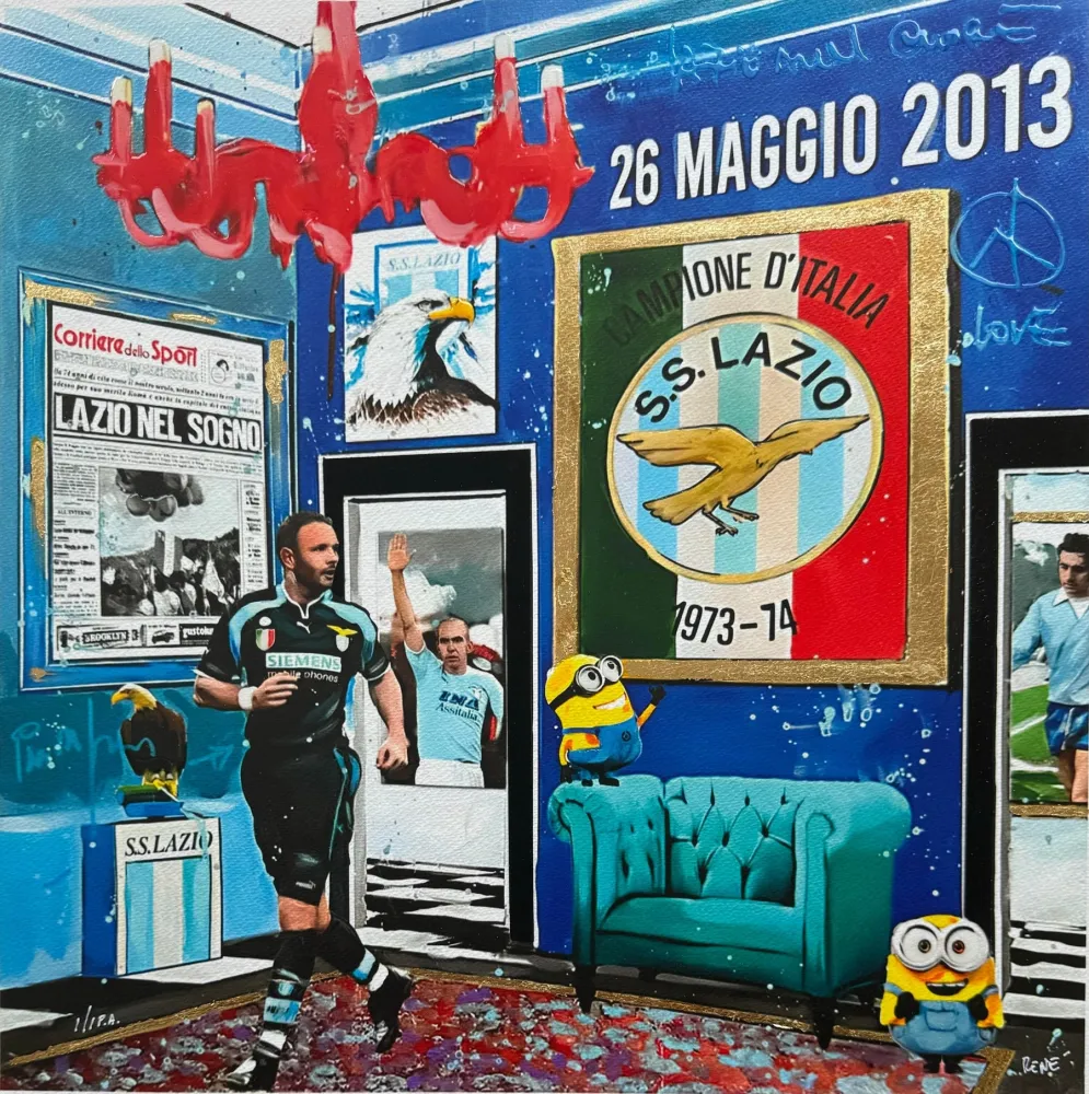 Zeefdruk Renè - You'll never be alone