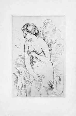 Aquatint Renoir - La Baigneuse, 1910