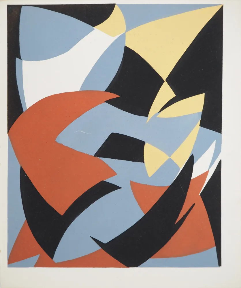 Lithografie Reth - Paysage abstrait