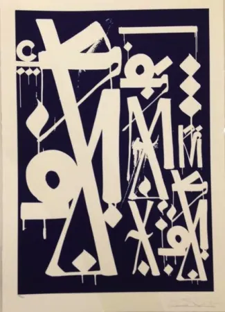 Zeefdruk Retna - Untitled