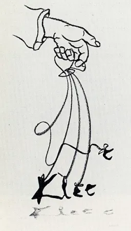 Lithografie Reuterswärd - Marionnettes