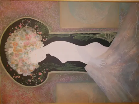 Lithografie Ribes - La femme nue I