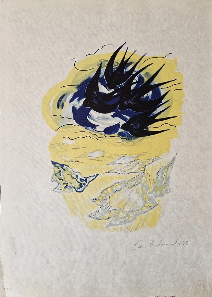 Lithografie Richards - Elegiac Sonnet