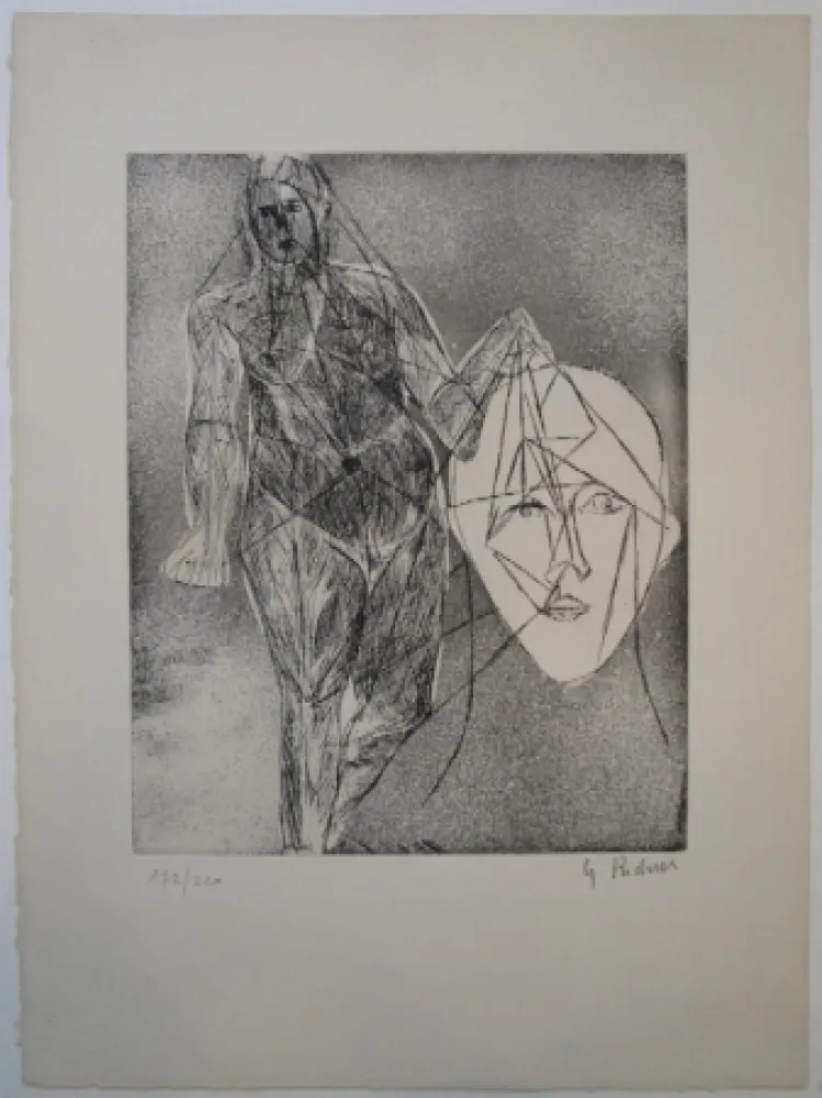 Ets En Aquatint Richier - Untitled