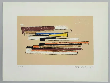 Zeefdruk Richter - Composizione