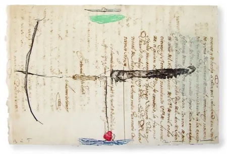 Ets En Aquatint Riera I Arago - Airplane with Red Tail