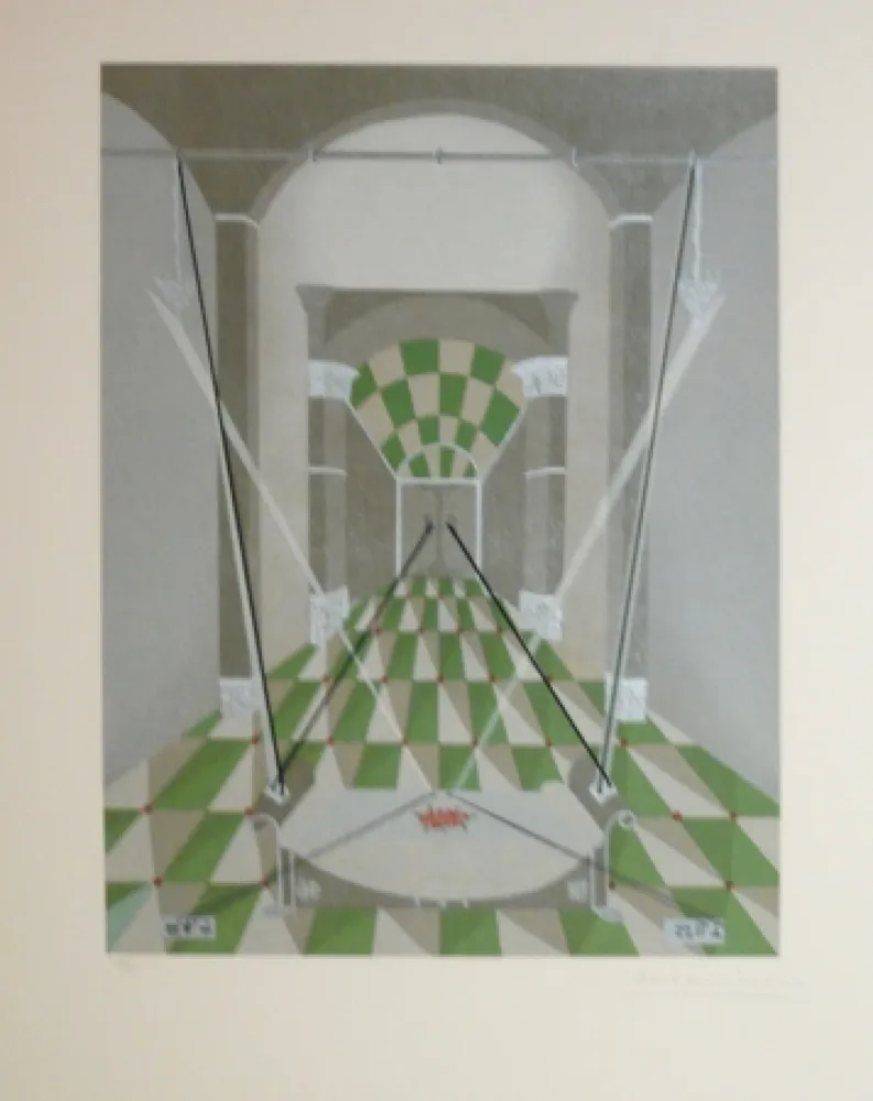 Lithografie Riera - TRIBUT 7