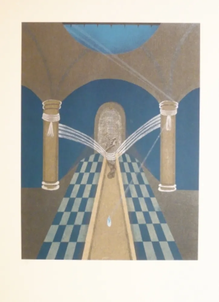 Lithografie Riera - TRIBUT 9