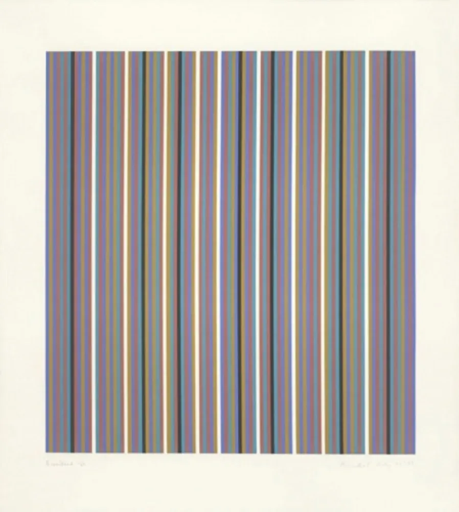 Zeefdruk Riley - Brouillard