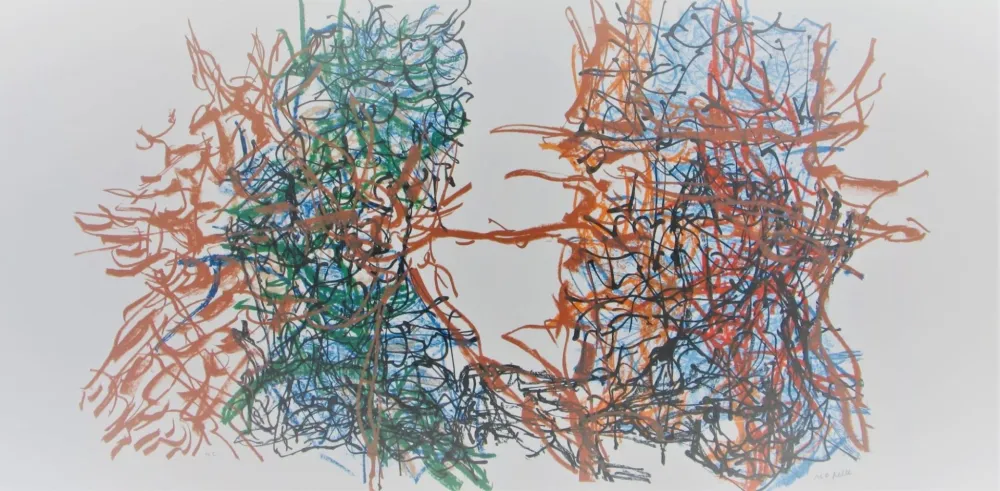 Lithografie Riopelle - Album #7 Cat. No. 221