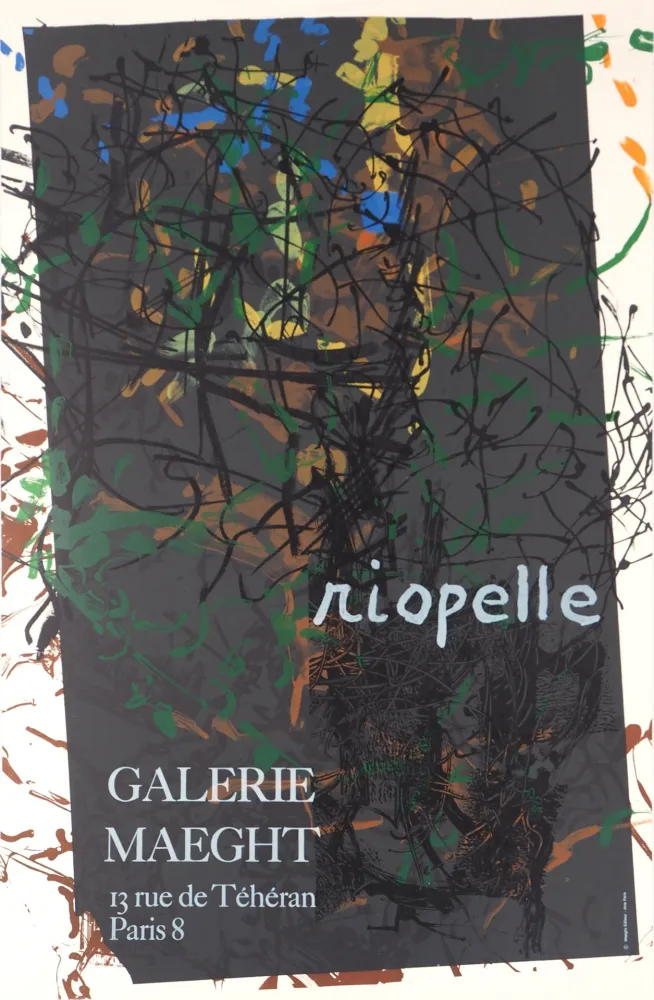 Geïllustreerd Boek Riopelle - Arbre du Canada en automne