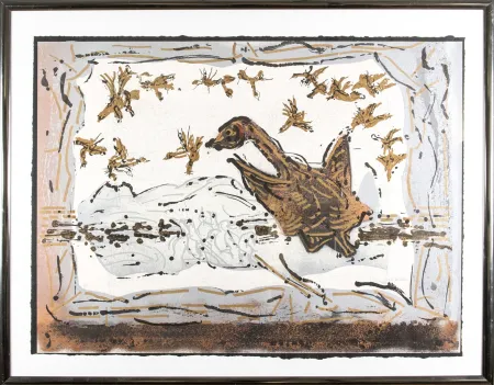 Lithografie Riopelle - Starboard Island