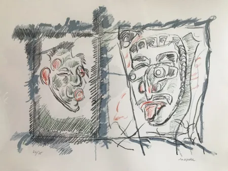 Lithografie Riopelle - Untitled 