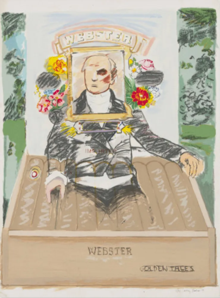 Lithografie Rivers - Golden Tales