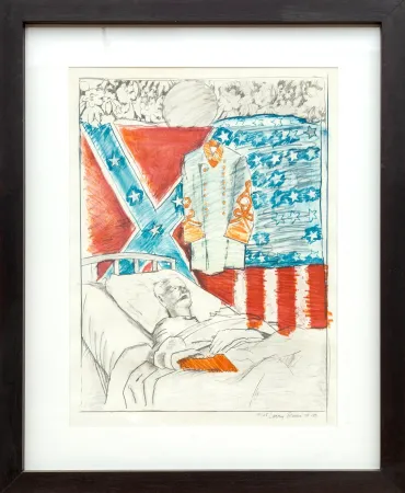 Lithografie Rivers - The Last Civil War Veteran