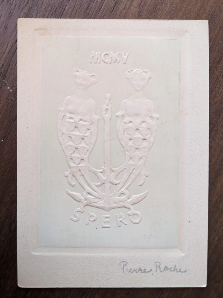 Geen Techniek Roche - Spero (greeting card for the new year)