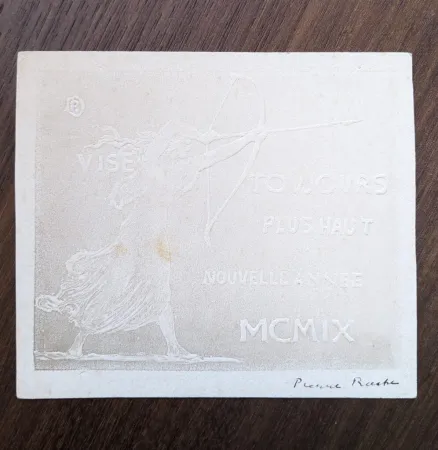 Geen Techniek Roche - Vise toujours plus haut... (new year's greeting card)