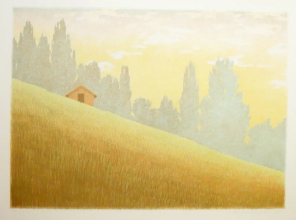 Lithografie Rodrigo - Buenas noches mundo