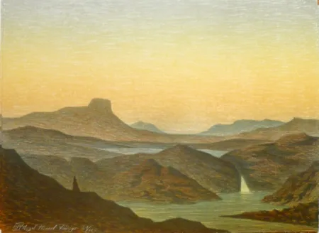 Lithografie Rodrigo - E come la mia faccia si distese