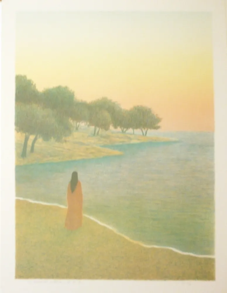 Lithografie Rodrigo - Se dona de s'auba