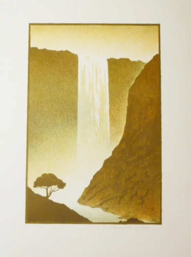 Lithografie Rodrigo - Unicamente se oye el silecio