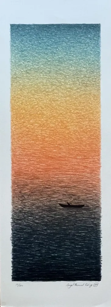 Lithografie Rodrigo - Zloela zirudien