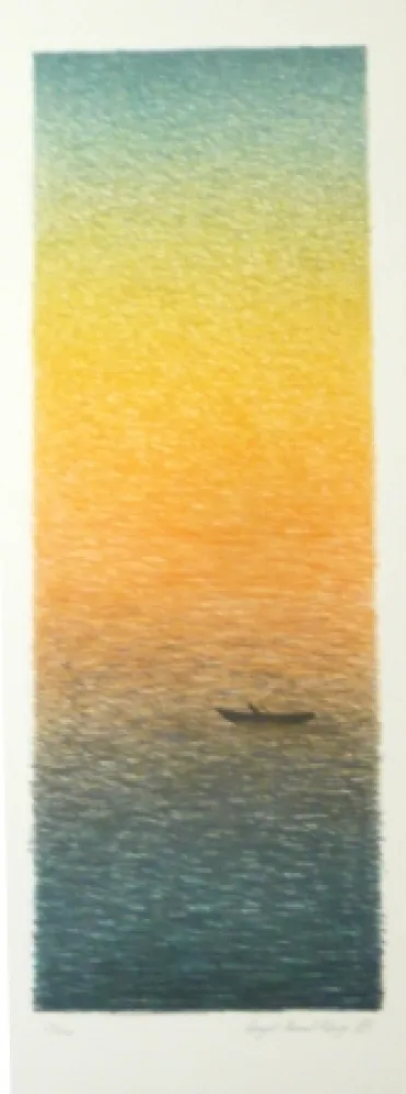 Lithografie Rodrigo - Zloela zirudien