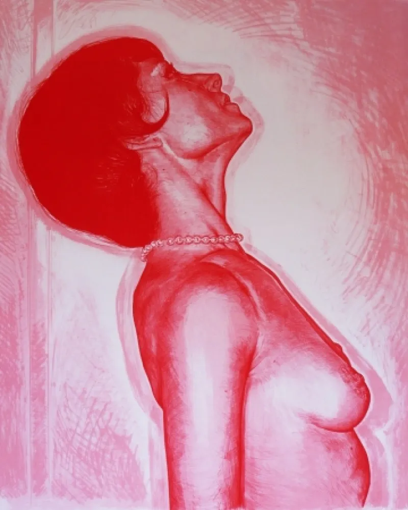 Lithografie Rodriguez - White 2