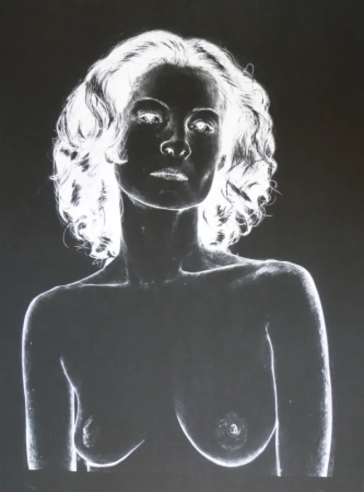 Lithografie Rodriguez - White 4