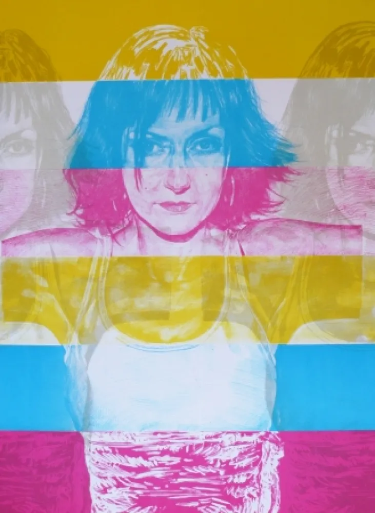 Lithografie Rodriguez - White 5