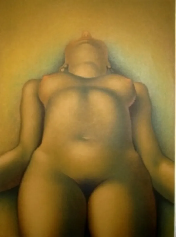 Lithografie Rohner - Nu allongé