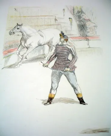 Lithografie Roig - Cirque / Circus