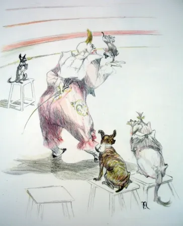 Lithografie Roig - Cirque / Circus