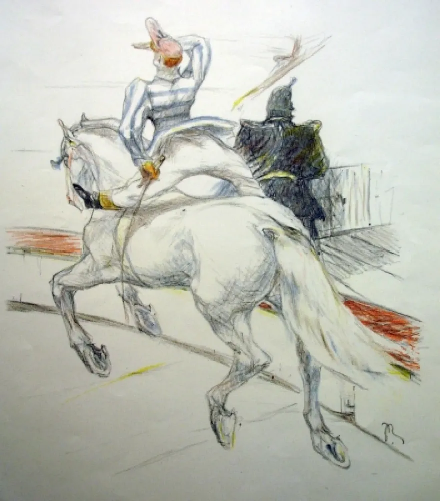 Lithografie Roig - Cirque / Circus