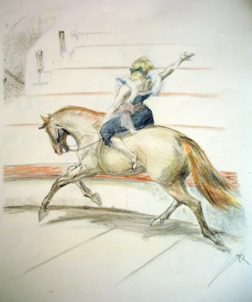 Lithografie Roig - Cirque / Circus