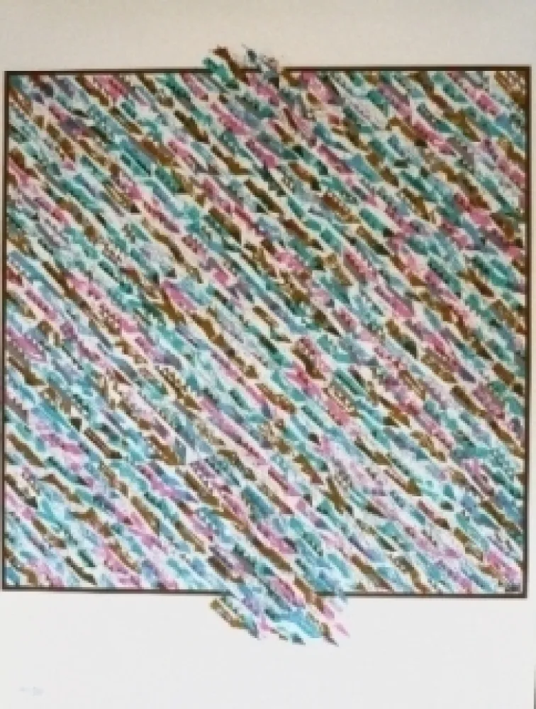 Lithografie Rojo - Barcelona